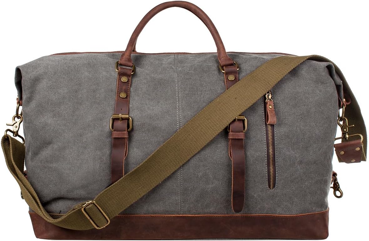 Duffle Bag for Travel Canvas Duffel Bag Carry on Weekender Bag for Men