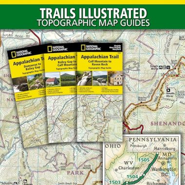 Appalachian Trail: Georgia, North Carolina, Tennessee [Map Pack Bundle] (National Geographic Trails Illustrated Map)